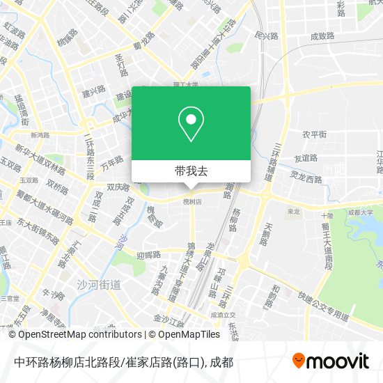 中环路杨柳店北路段/崔家店路(路口)地图