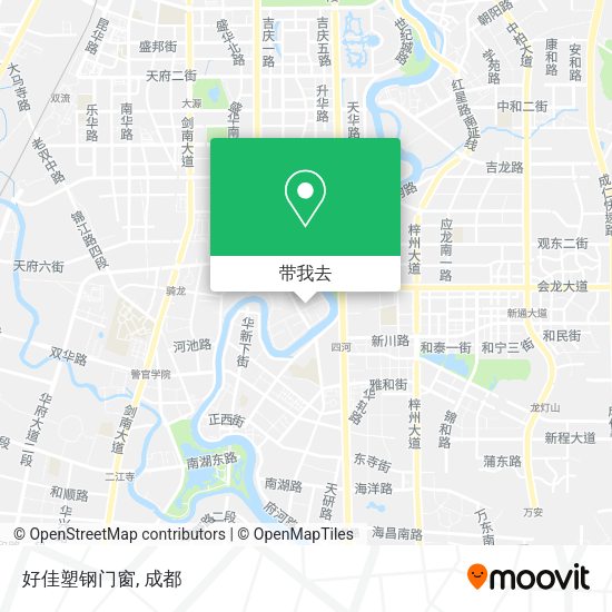 好佳塑钢门窗地图