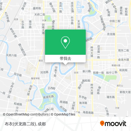 布衣(伏龙路二段)地图