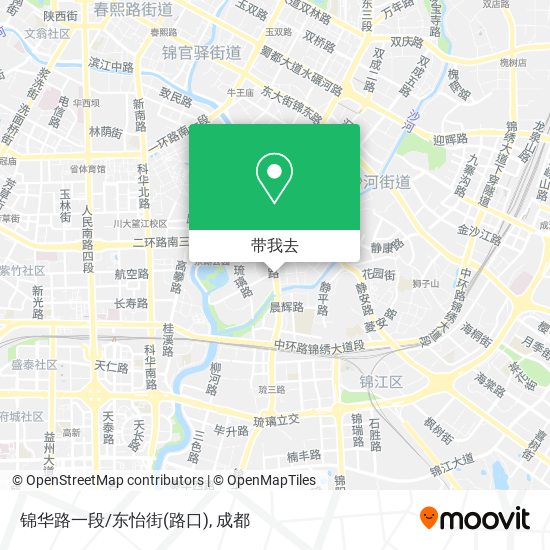 锦华路一段/东怡街(路口)地图