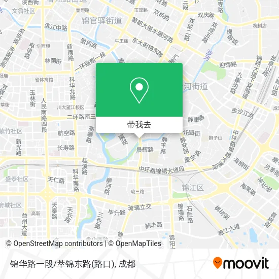 锦华路一段/萃锦东路(路口)地图