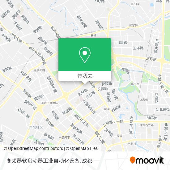 变频器软启动器工业自动化设备地图