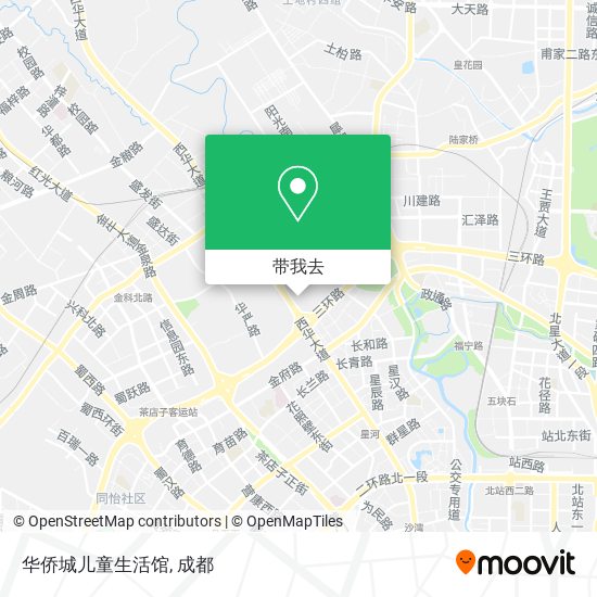 华侨城儿童生活馆地图