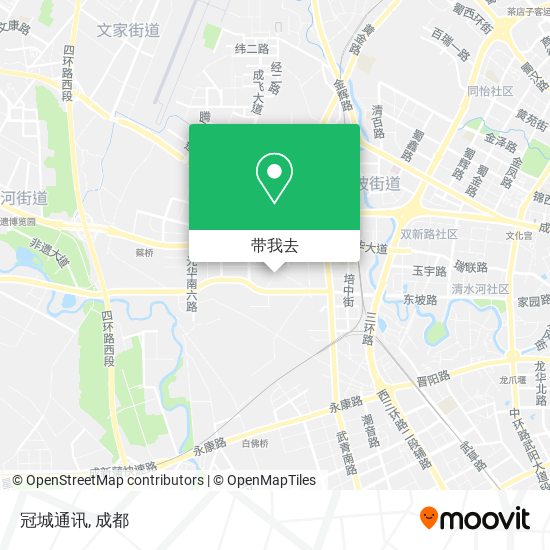 冠城通讯地图