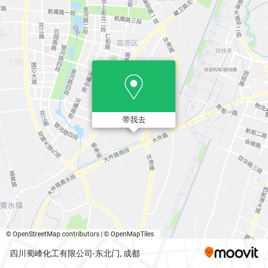 四川蜀峰化工有限公司-东北门地图