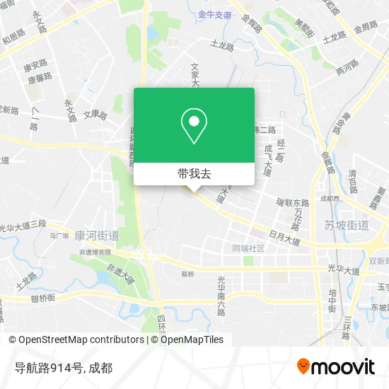 导航路914号地图
