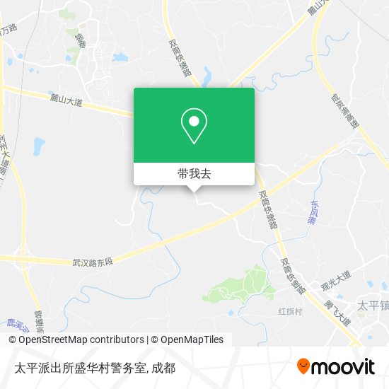 太平派出所盛华村警务室地图
