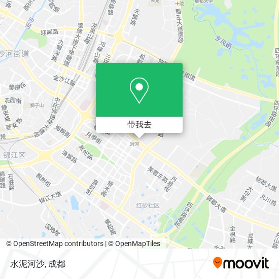 水泥河沙地图