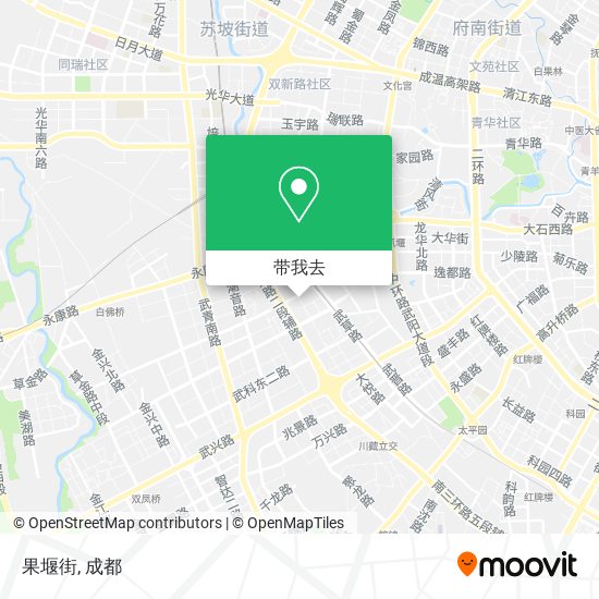 果堰街地图