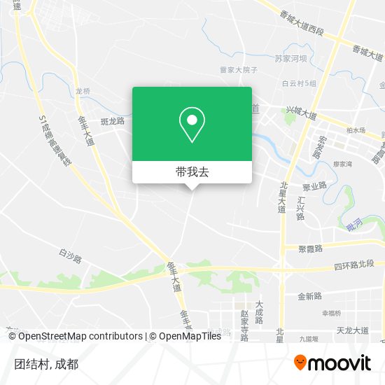 团结村地图