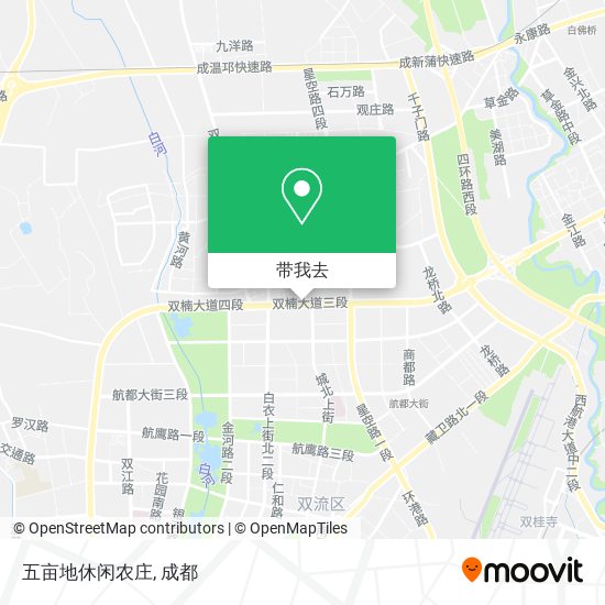 五亩地休闲农庄地图