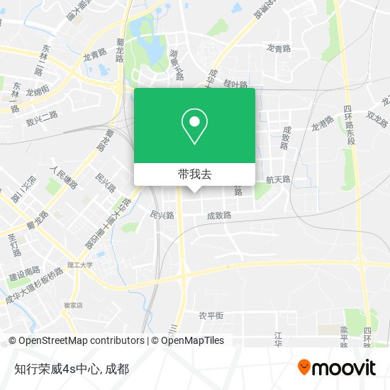 知行荣威4s中心地图