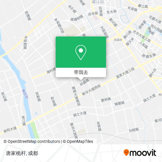唐家桅杆地图
