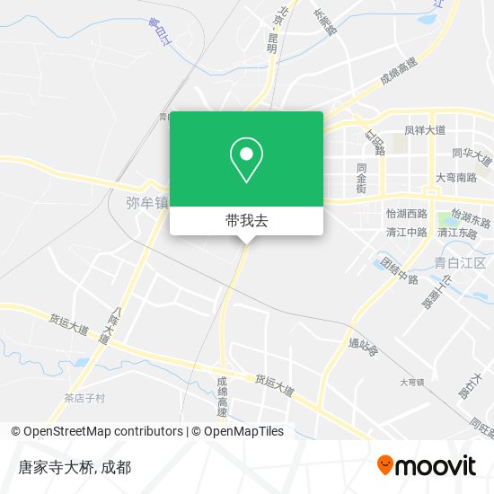 唐家寺大桥地图