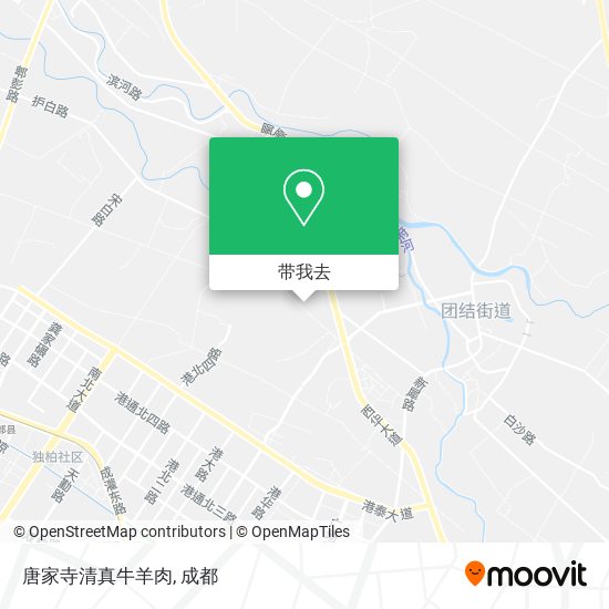 唐家寺清真牛羊肉地图