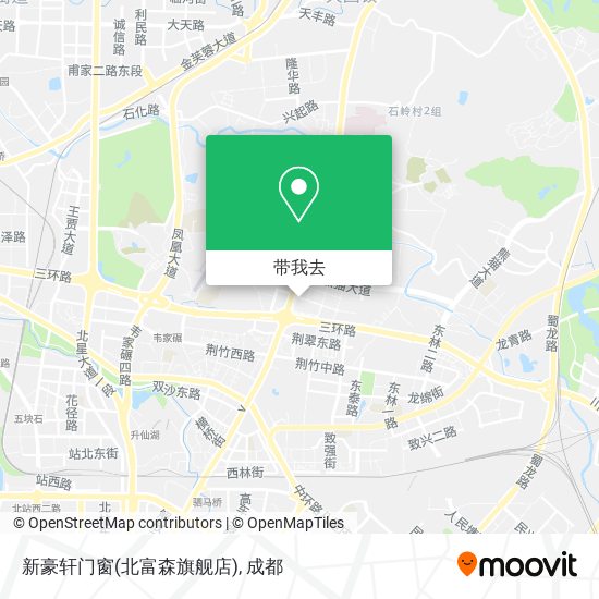 新豪轩门窗(北富森旗舰店)地图