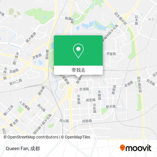 Queen Fan地图