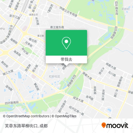 芙蓉东路翠柳街口地图