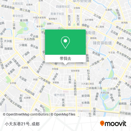 小天东巷21号地图