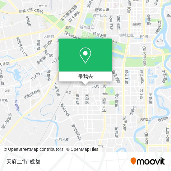 天府二街地图