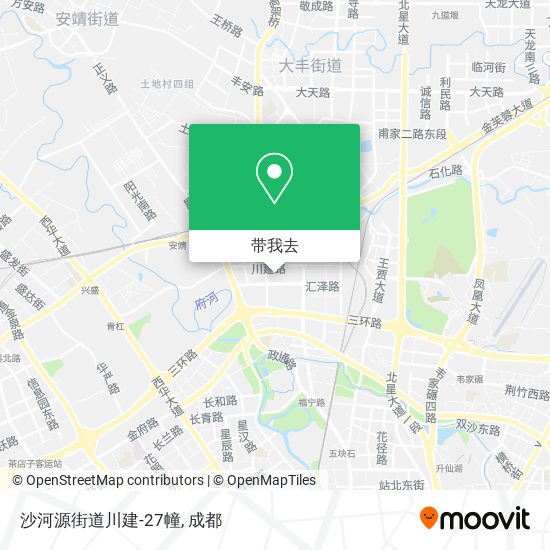 沙河源街道川建-27幢地图