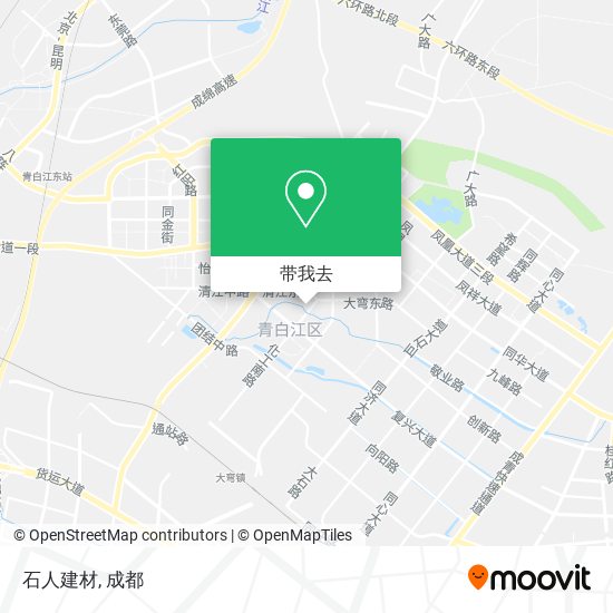 石人建材地图