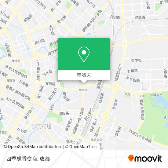 四季飘香饼店地图
