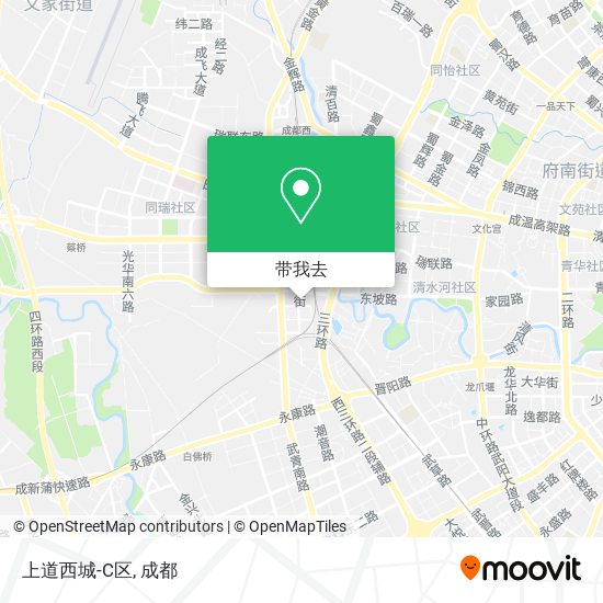 上道西城-C区地图