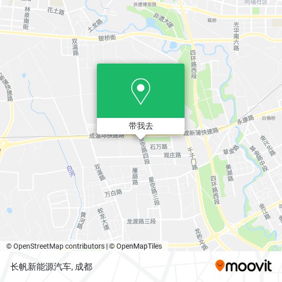 长帆新能源汽车地图