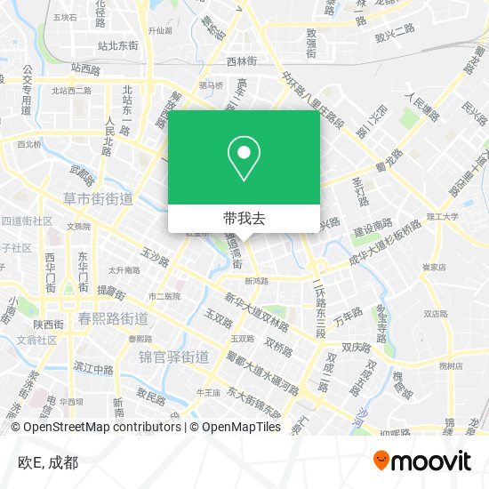 欧E地图