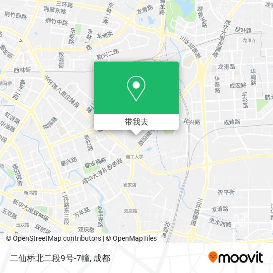 二仙桥北二段9号-7幢地图