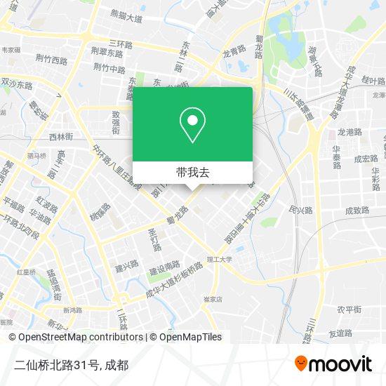 二仙桥北路31号地图