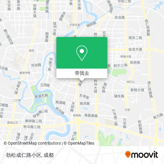 劲松成仁路小区地图