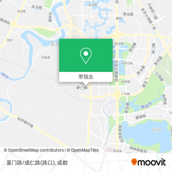 厦门路/成仁路(路口)地图