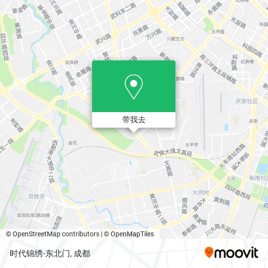 时代锦绣-东北门地图