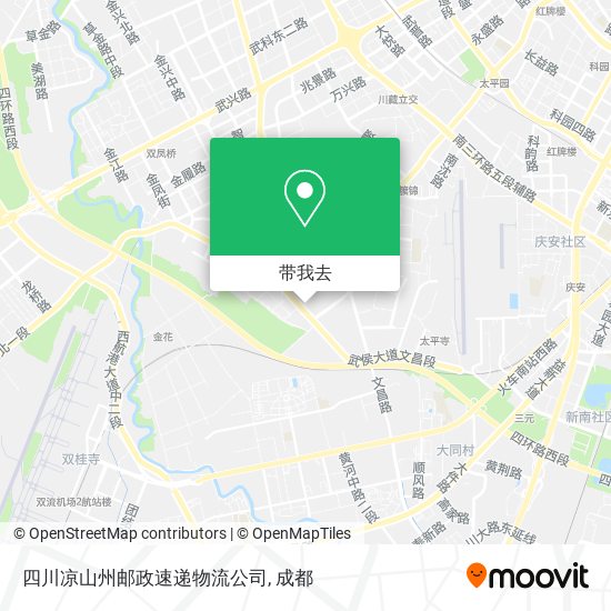 四川凉山州邮政速递物流公司地图