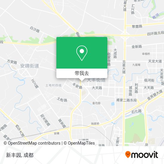 新丰园地图