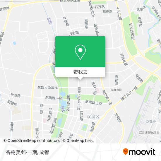 香榭美邻-一期地图