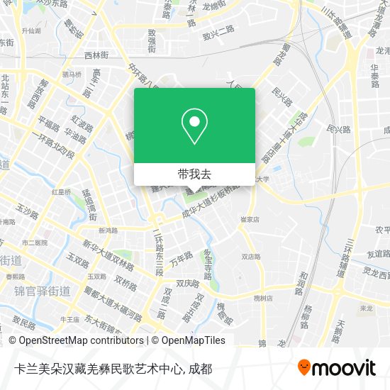 卡兰美朵汉藏羌彝民歌艺术中心地图