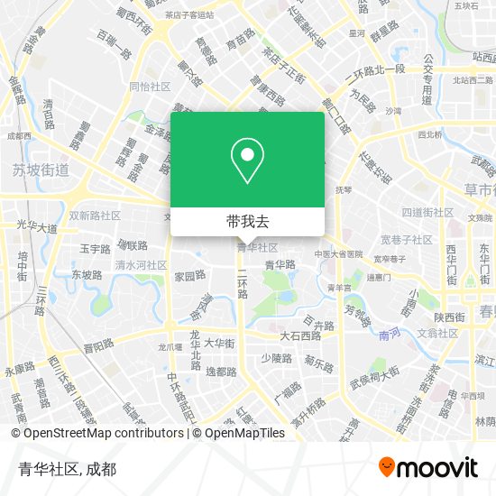 青华社区地图