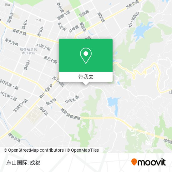 东山国际地图