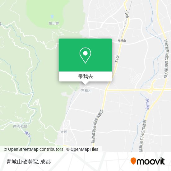 青城山敬老院地图