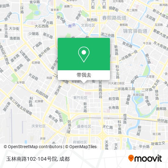 玉林南路102-104号院地图