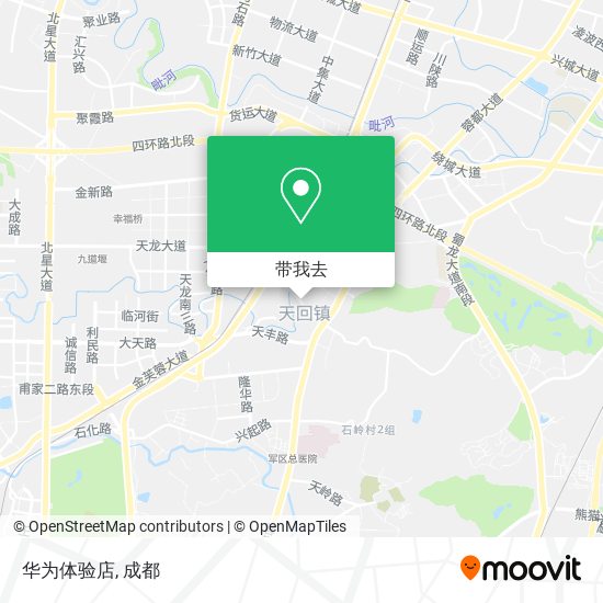 华为体验店地图