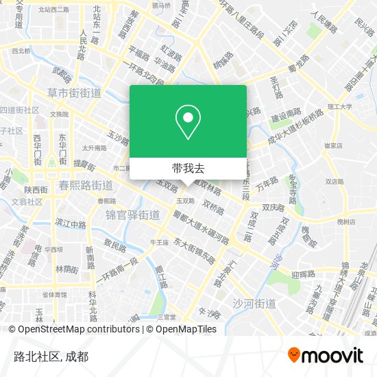 路北社区地图