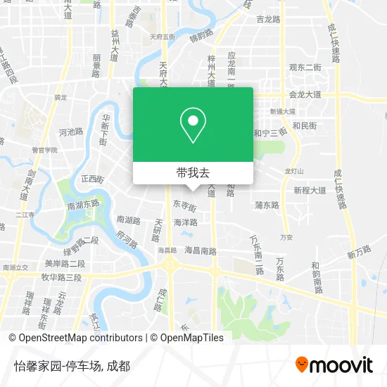 怡馨家园-停车场地图