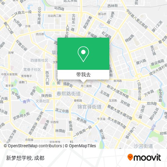 新梦想学校地图