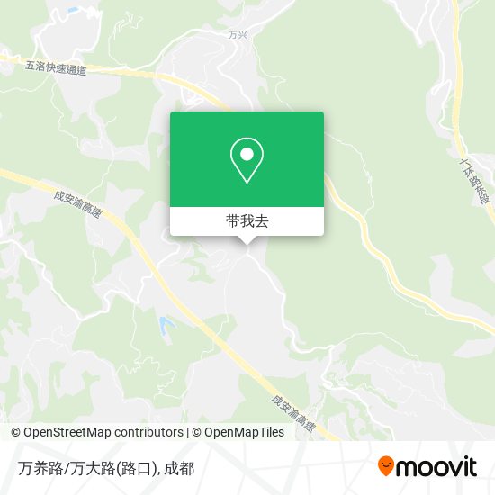 万养路/万大路(路口)地图