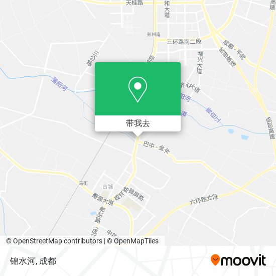 锦水河地图