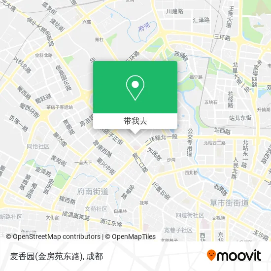 麦香园(金房苑东路)地图